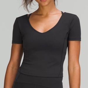 Lululemon Align Short Sleeve Crop Top